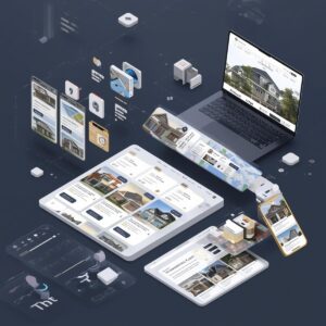 تصميم مواقع عقارية